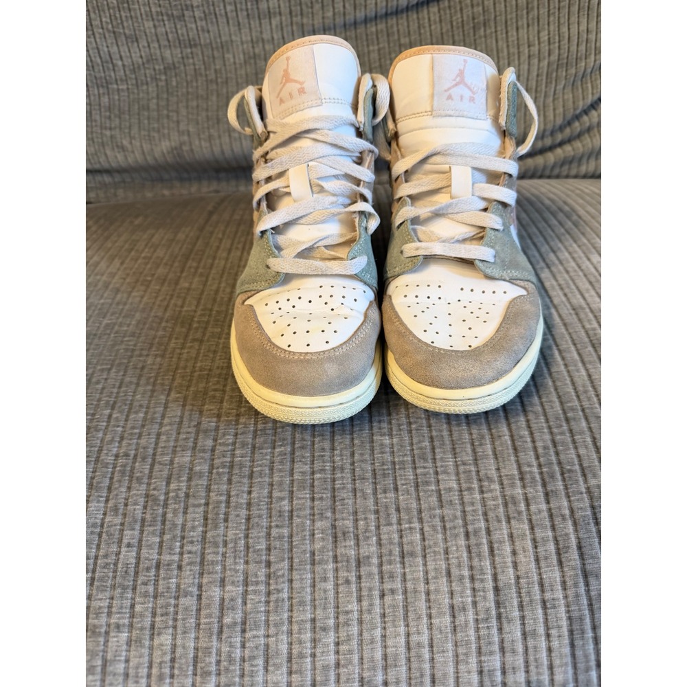 Jordan 1 Mid SE Pinksicle Green Mesh Scalloped DZ5361-100 Womens 7 / 5.5Y